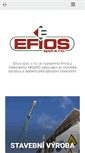 Mobile Screenshot of efios.cz